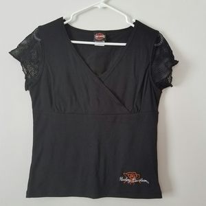 Harley Davidson black t-shirt size M